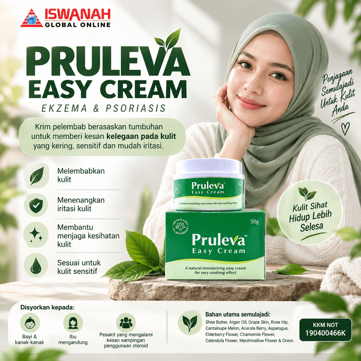 PRULEVA EASY CREAM - Nutrawell For Skin - Image 3