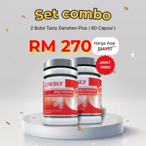 2 Botol Tasly Danshen Plus