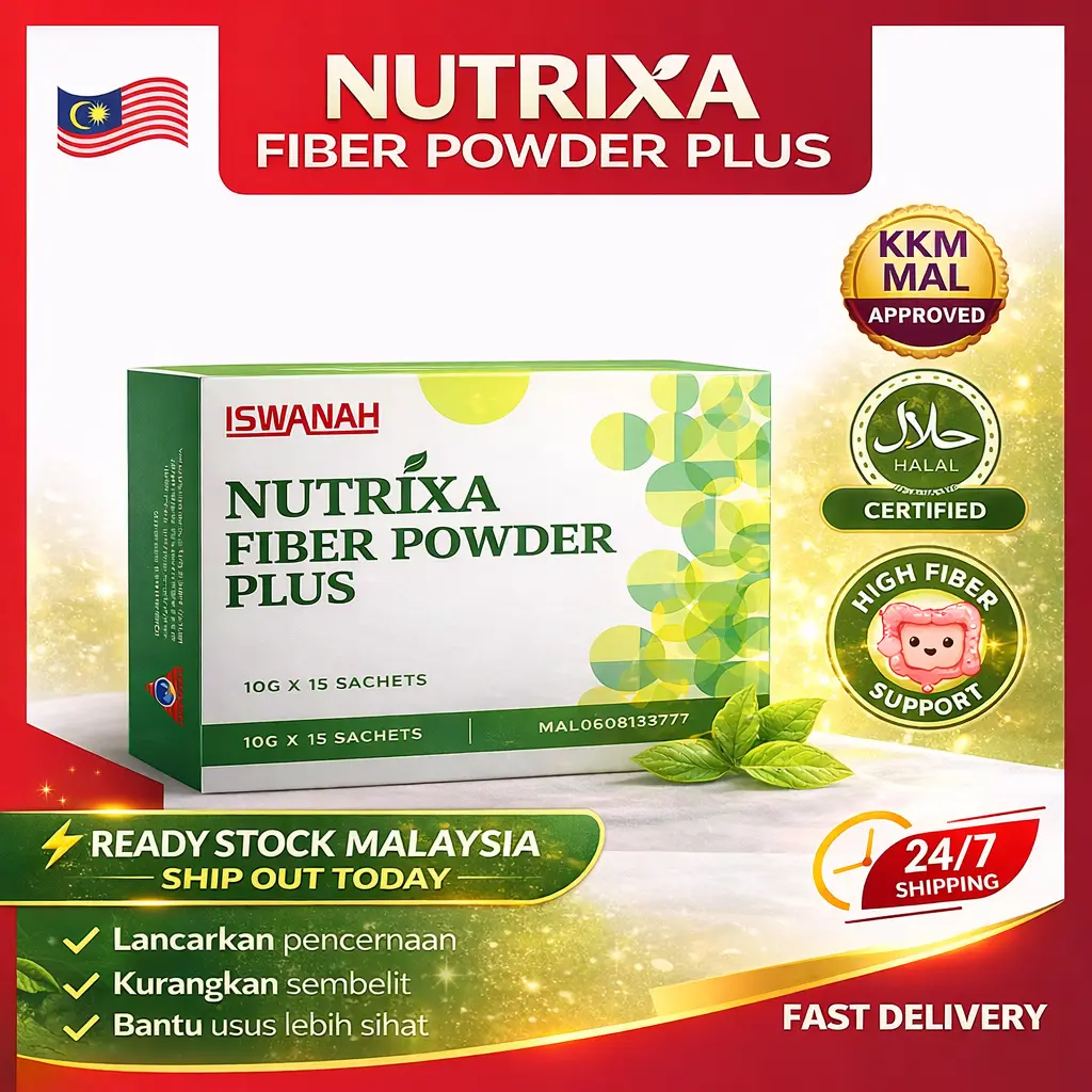 Nutrixa Fiber Powder Plus - Gut Health