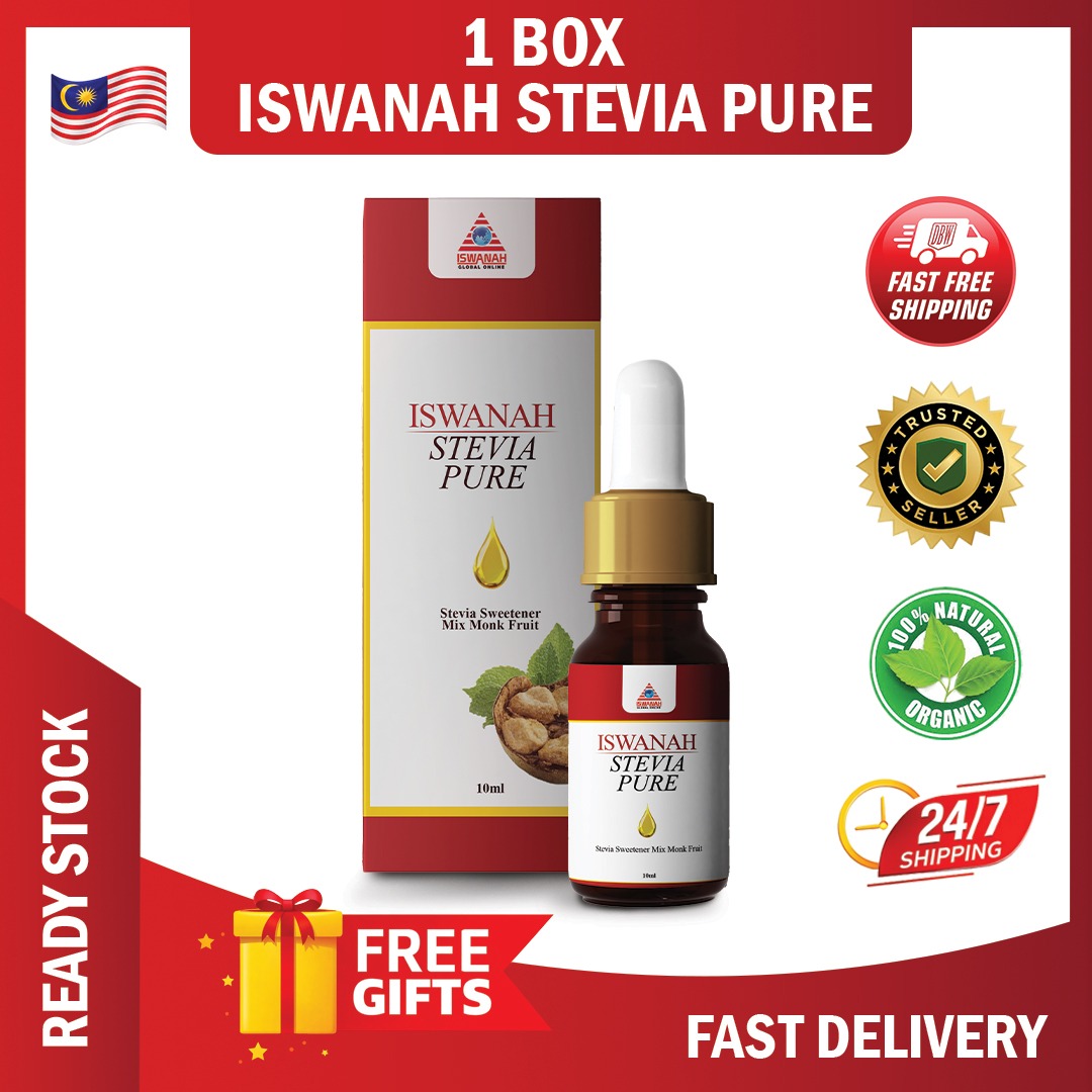 Iswanah Stevia Pure - Pemanis Tanpa Gula