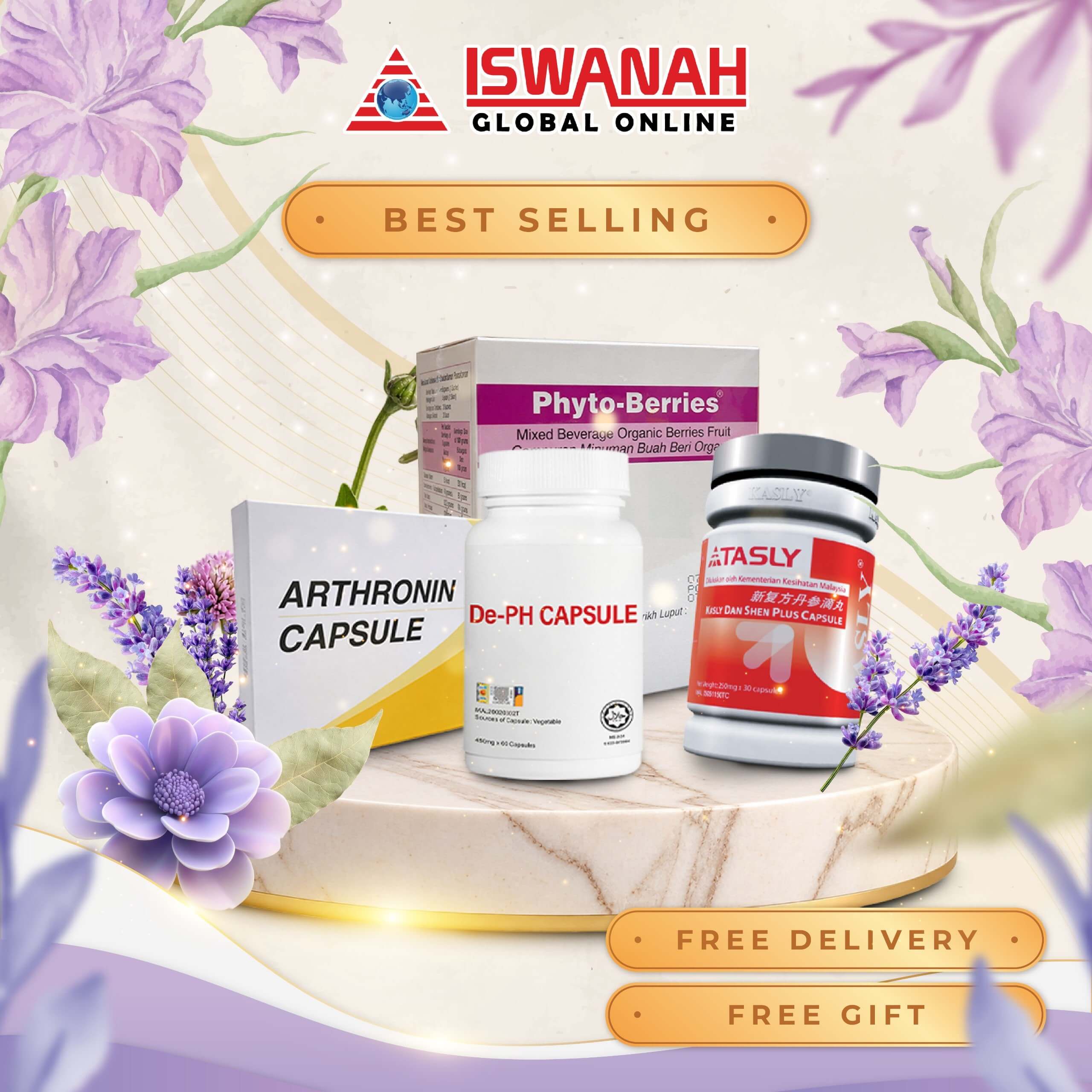 best seller produk iswanah